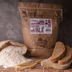 Farine de blé bio T150 (intégrale) 5kg