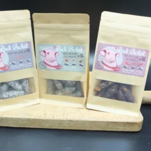 Assortiment Pink Pocket, "Nature, Noisette, Piment", sans nitrite